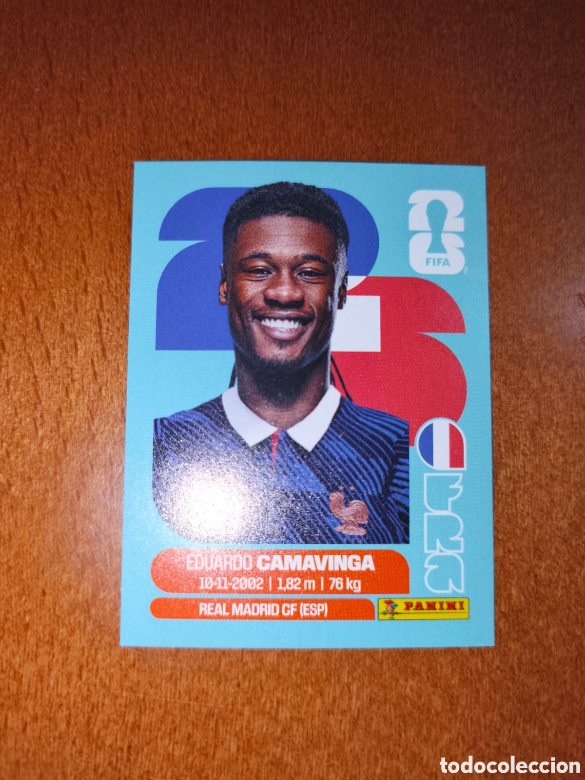 Cromos de F&uacute;tbol: FRA10 Eduardo Camavinga FRA 10 Fifa World Cup 2026 Francia