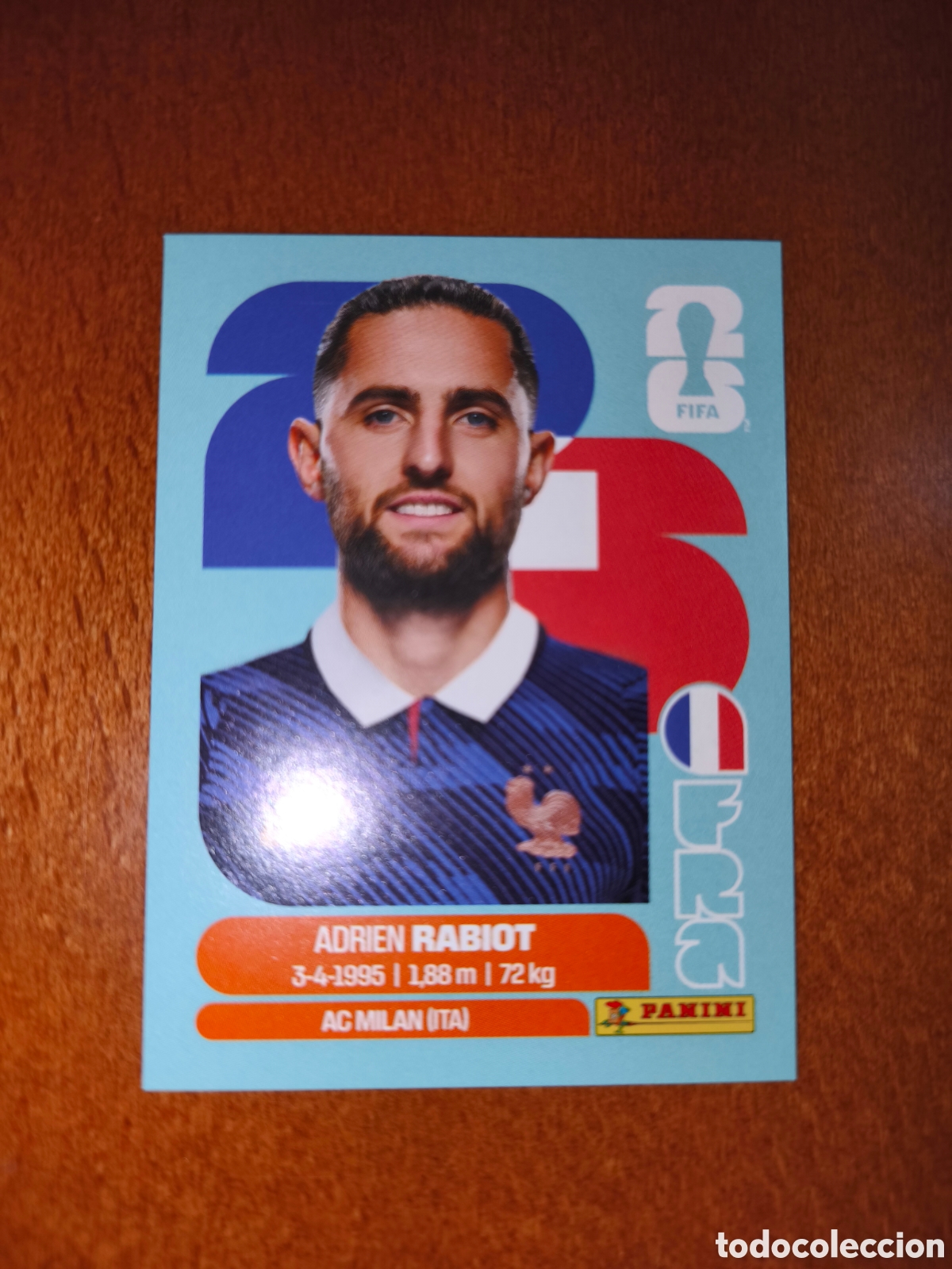 Cromos de F&uacute;tbol: FRA12 Adrien Rabiot Fifa World Cup 2026 Francia