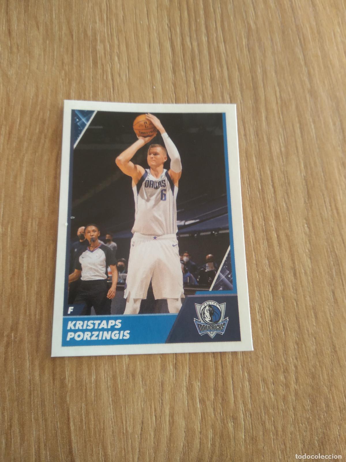 Cromos de F&uacute;tbol: 305 KRISTAPS PORZINGIS DALLAS MAVERICKS CROMO PANINI BASKET BALONCESTO 2021-2022 NBA 21-22
