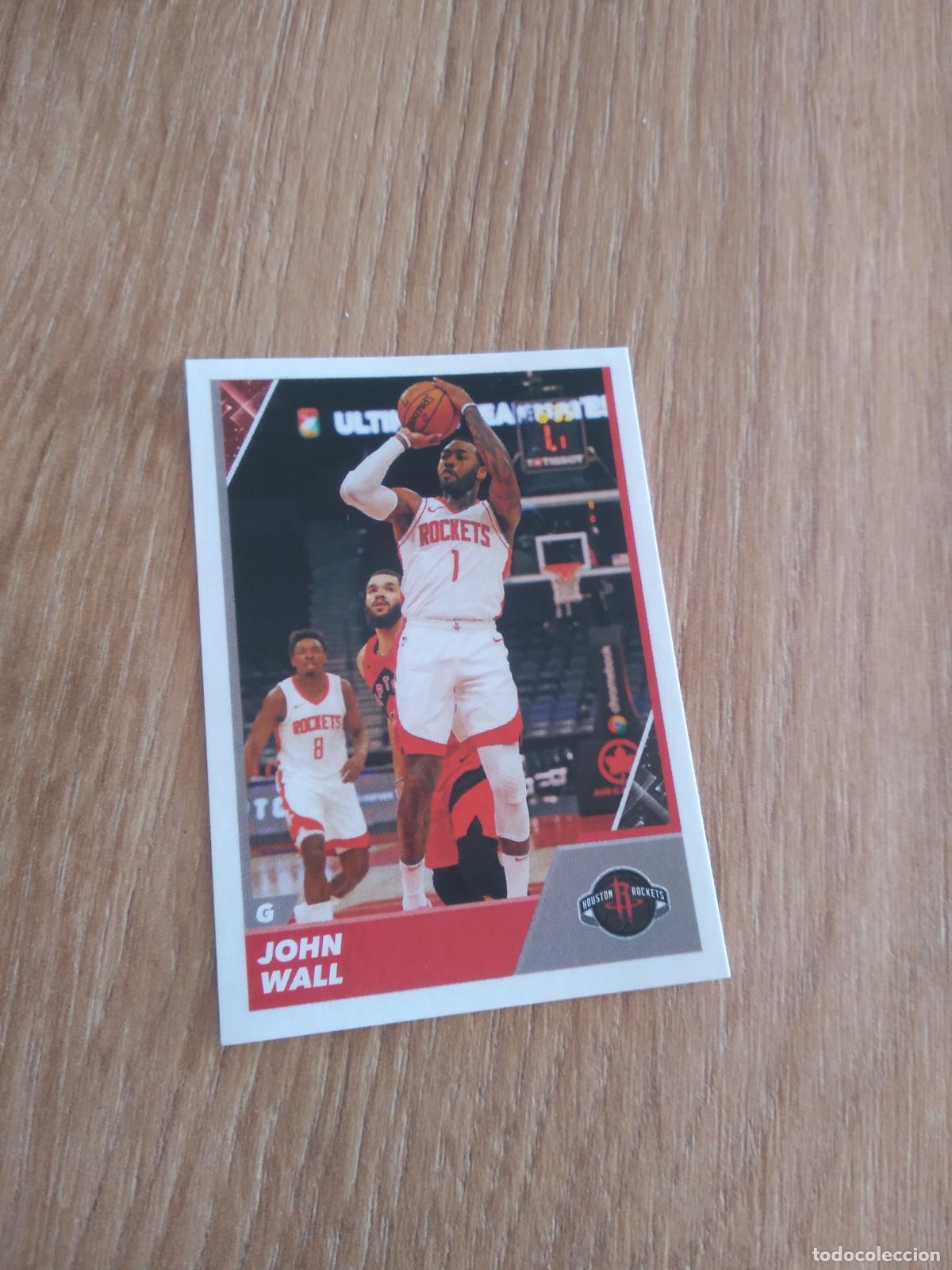 Cromos de F&uacute;tbol: 343 JOHN WALL HOUSTON ROCKETS CROMO PANINI BASKET BALONCESTO 2021-2022 NBA 21-22