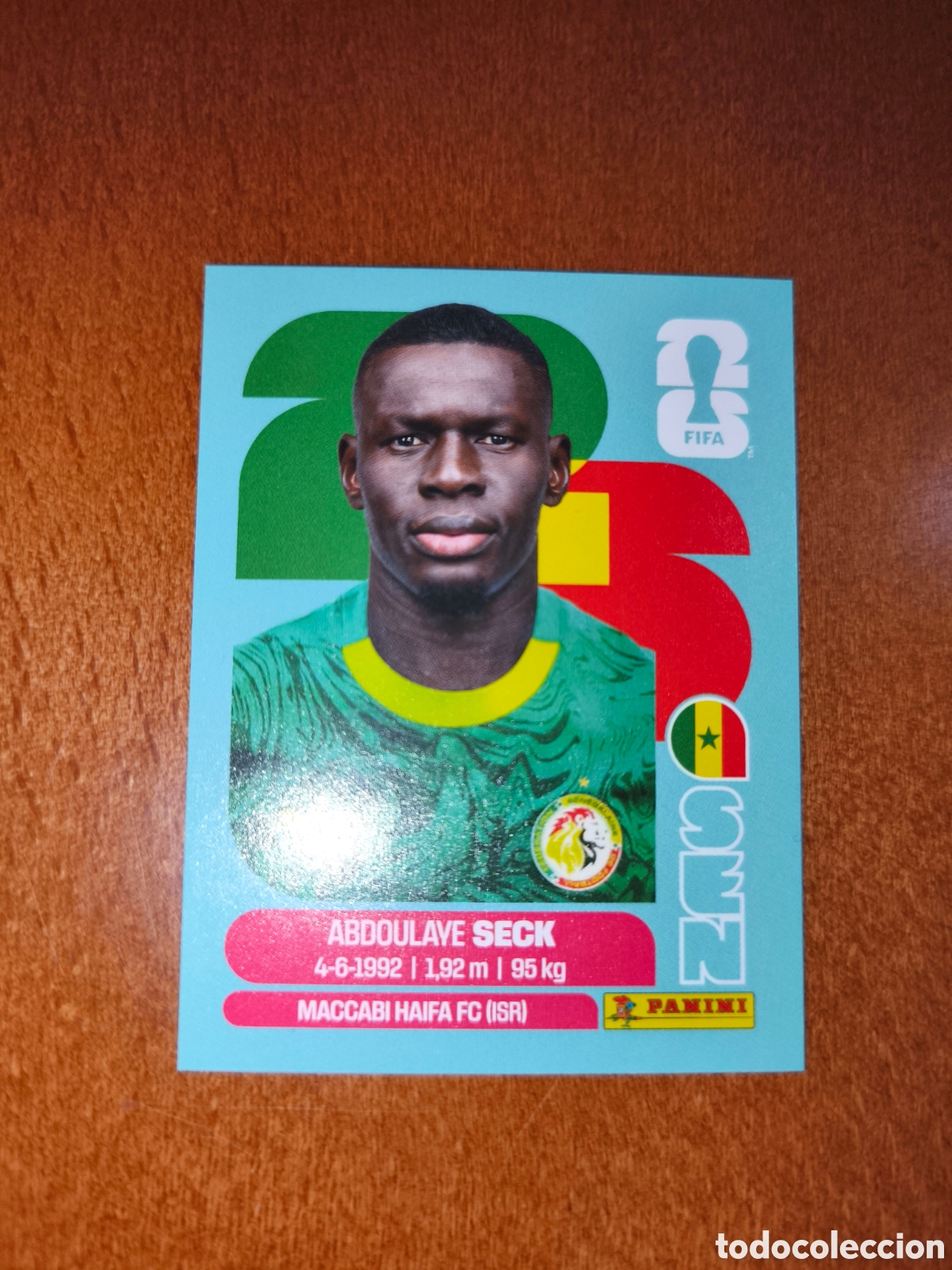 Cromos de F&uacute;tbol: SEN5 Abdoulaye Seck SEN 5 Fifa World Cup 2026 Senegal