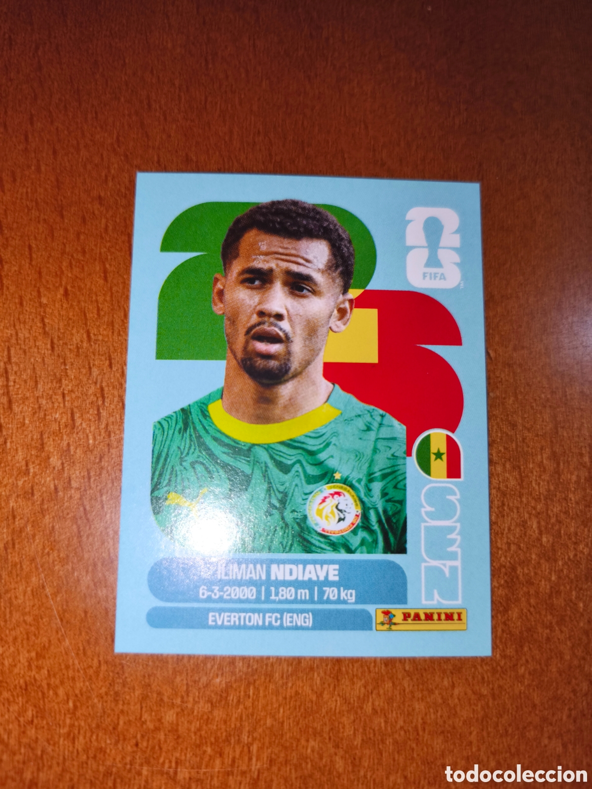 Cromos de F&uacute;tbol: SEN18 Iliman Ndiaye SEN 18 Fifa World Cup 2026 Senegal