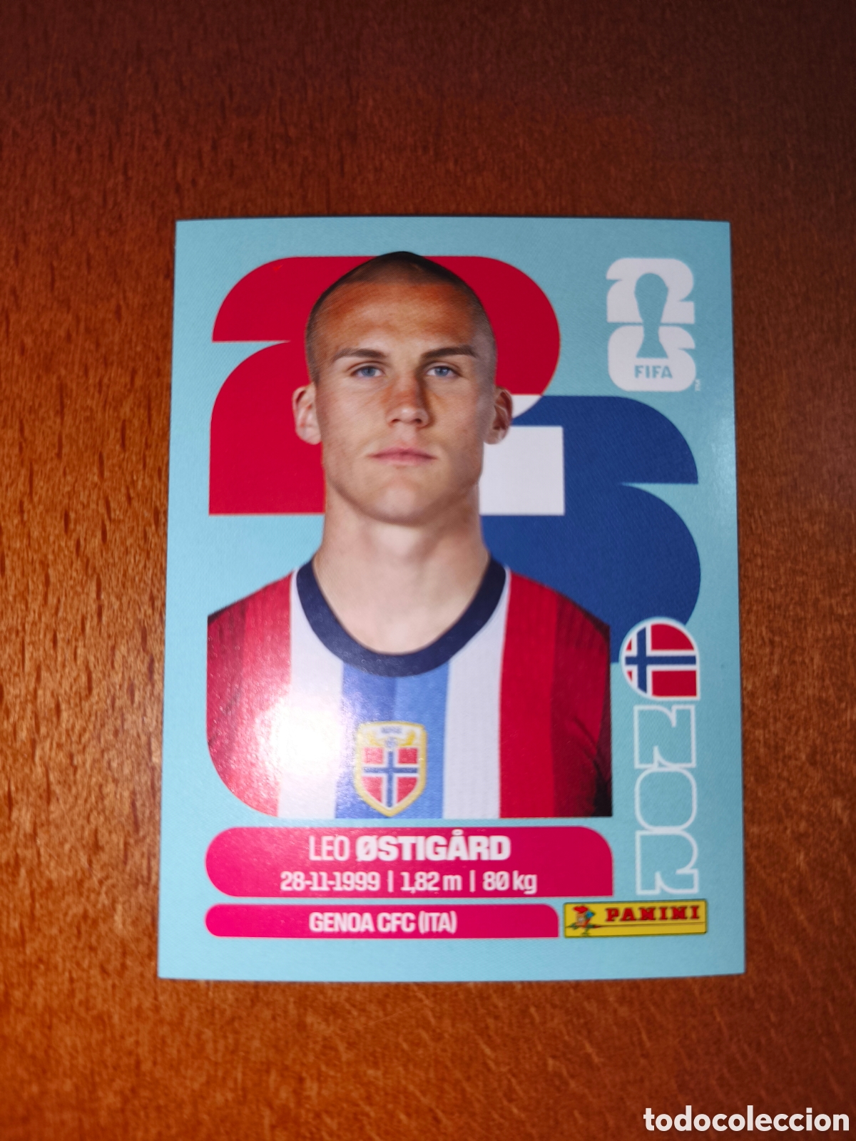Cromos de F&uacute;tbol: NOR4 Leo Ostigard NOR 4 Fifa World Cup 2026 Noruega