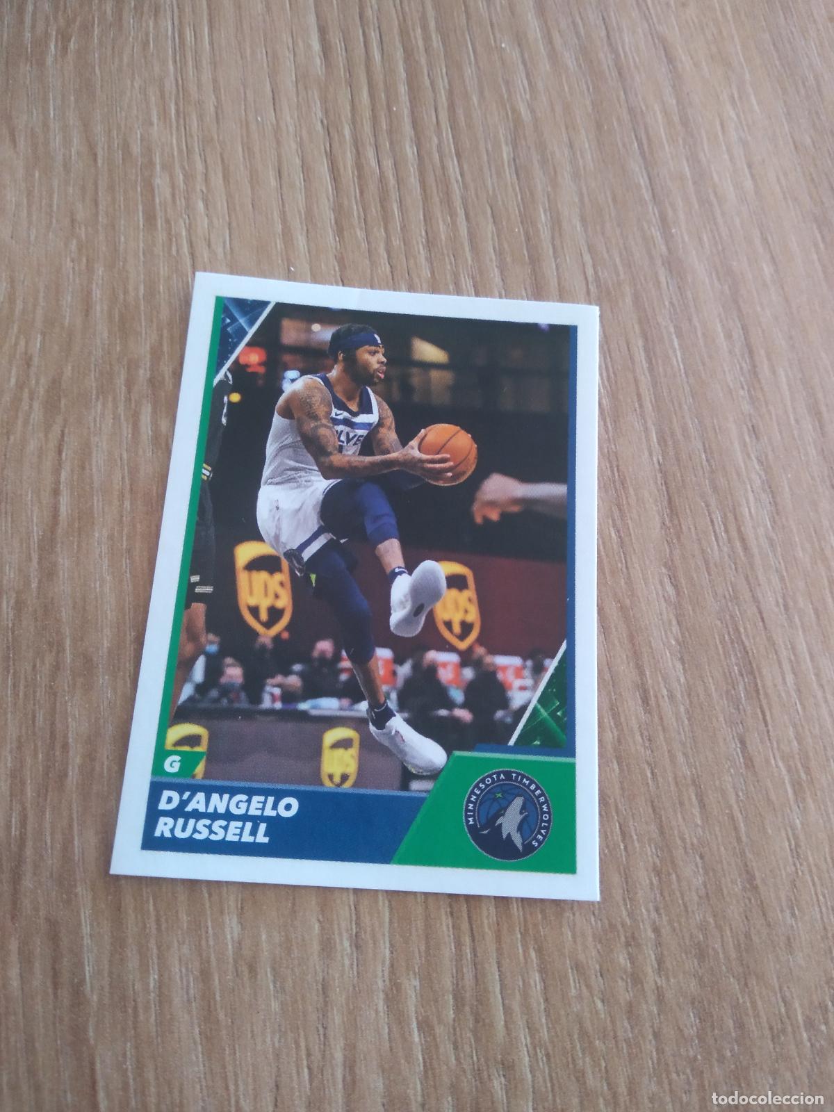 Cromos de F&uacute;tbol: 396 D'ABGELO RUSSELL MINNESOTA TIMBERWOLVES CROMO PANINI BASKET BALONCESTO 2021-2022 NBA 21-22