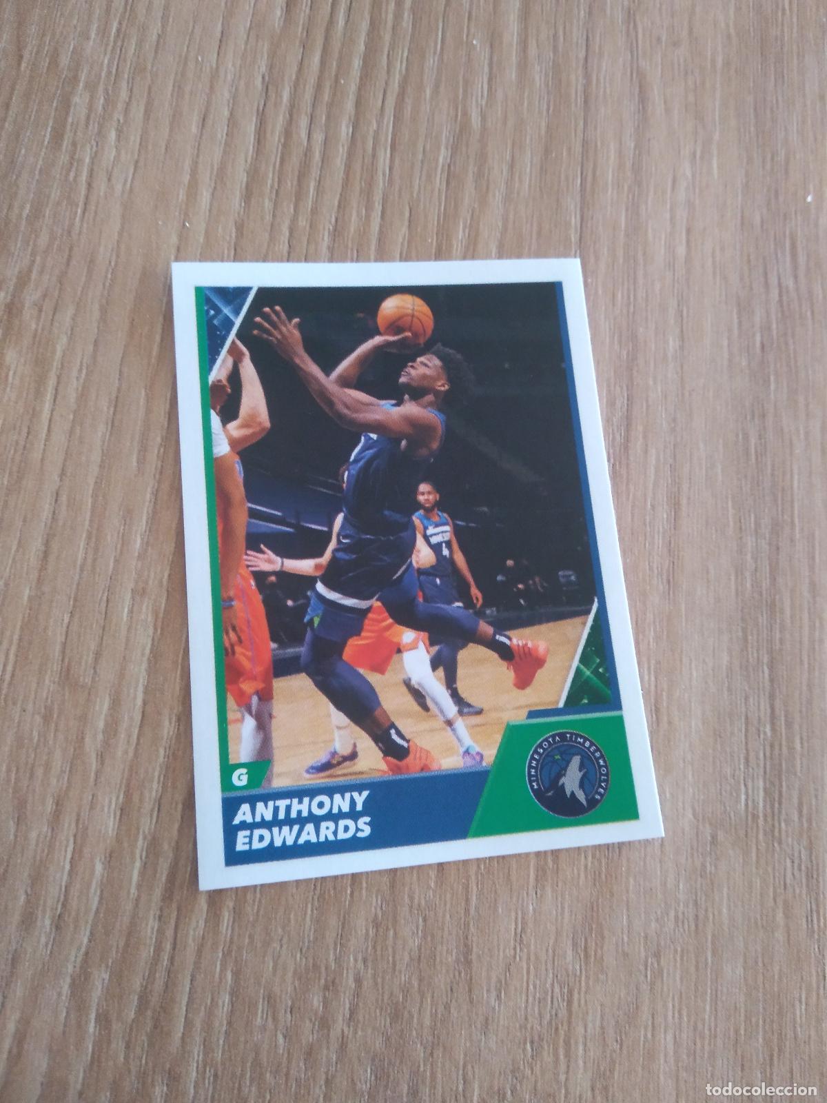 Cromos de F&uacute;tbol: 397 ANTHONY EDWARDS MINNESOTA TIMBERWOLVES CROMO PANINI BASKET BALONCESTO 2021-2022 NBA 21-22