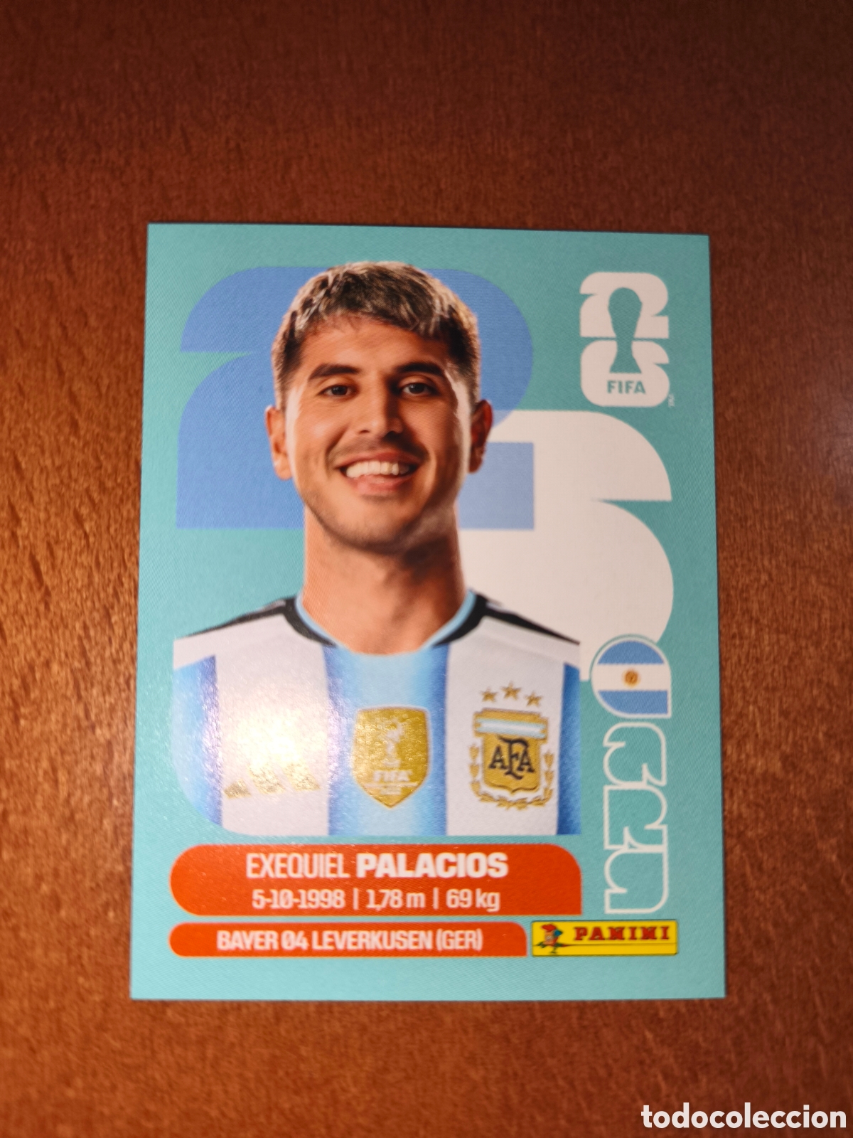Fu&szlig;ball-Sticker: ARG11 Exequiel Palacios ARG 11 Fifa World Cup 2026 Argentina