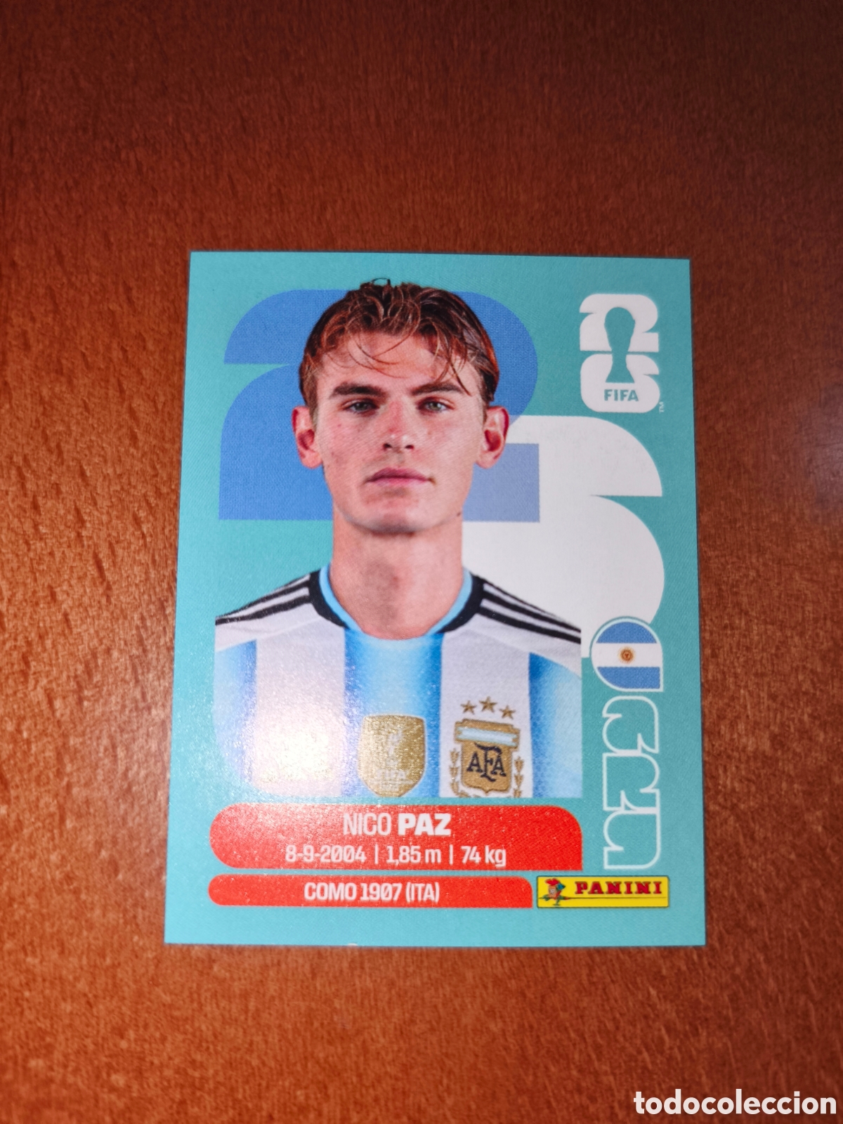 Fu&szlig;ball-Sticker: ARG14 Nico Paz ARG 14 Fifa World Cup 2026 Argentina
