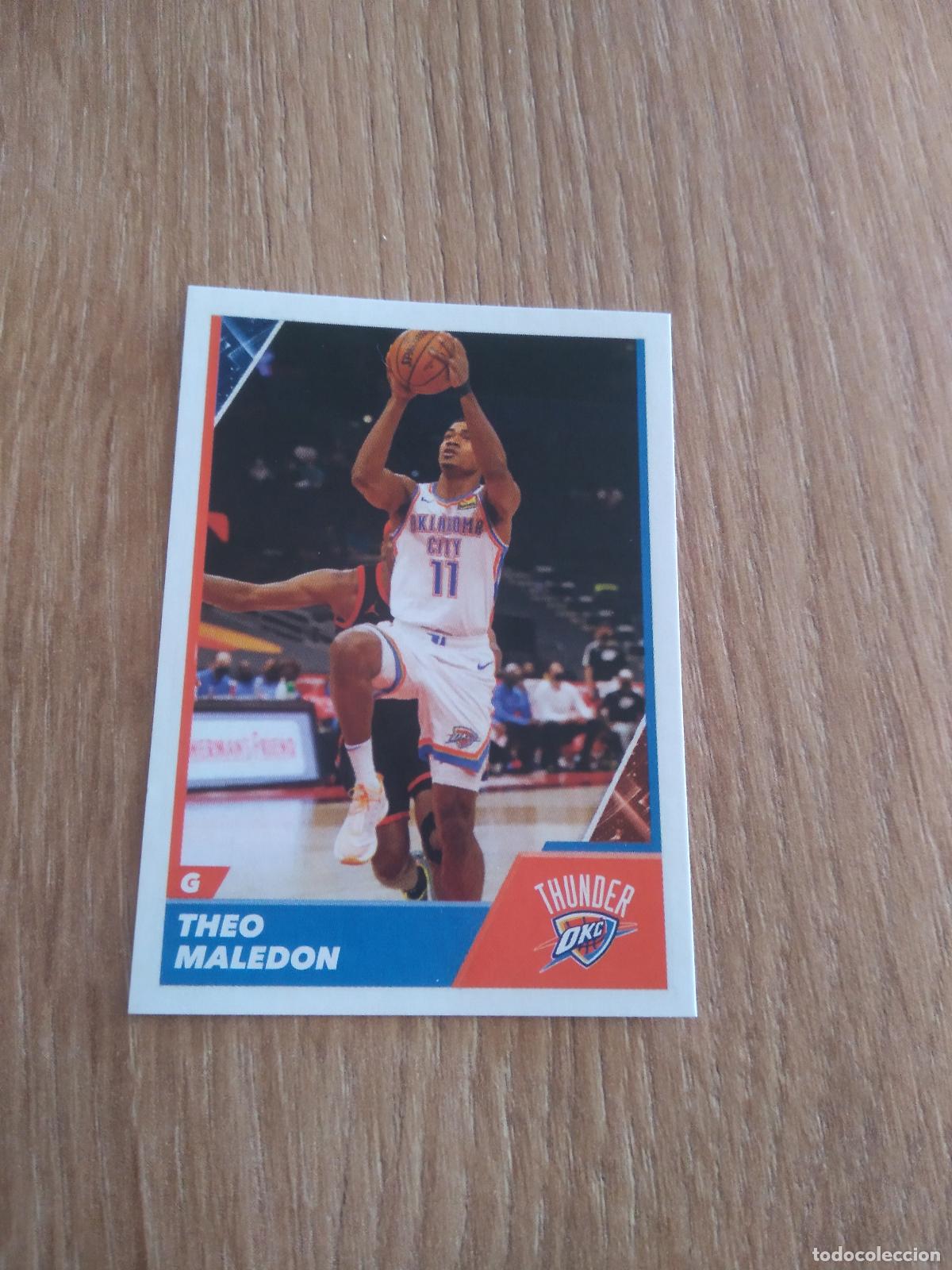 Fu&szlig;ball-Sticker: 421 THEO MALEDON THUNDER OKLAHOMA CITY CROMO PANINI BASKET BALONCESTO 2021-2022 NBA 21-22