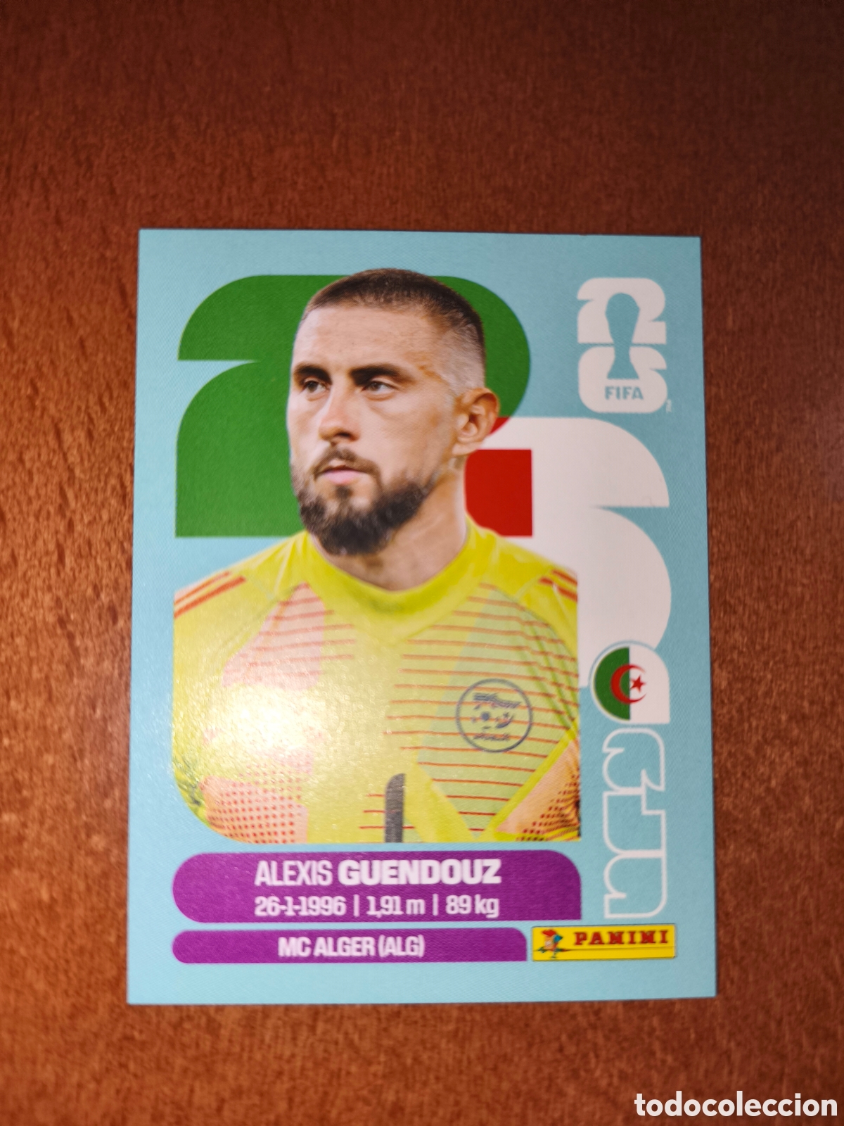 Cromos de F&uacute;tbol: ALG2 Alexis Guendouz ALG 2 Fifa World Cup 2026 Argelia