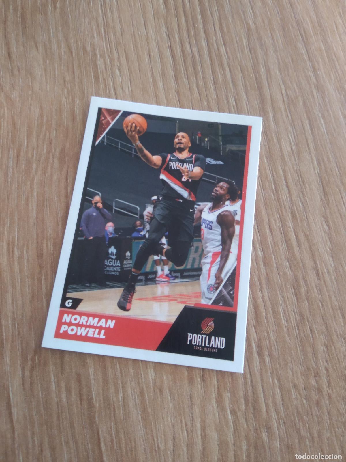 Cromos de F&uacute;tbol: 452 NORMAN POWELL PORTLAND TRAIL BLAZERS CROMO PANINI BASKET BALONCESTO 2021-2022 NBA 21-22