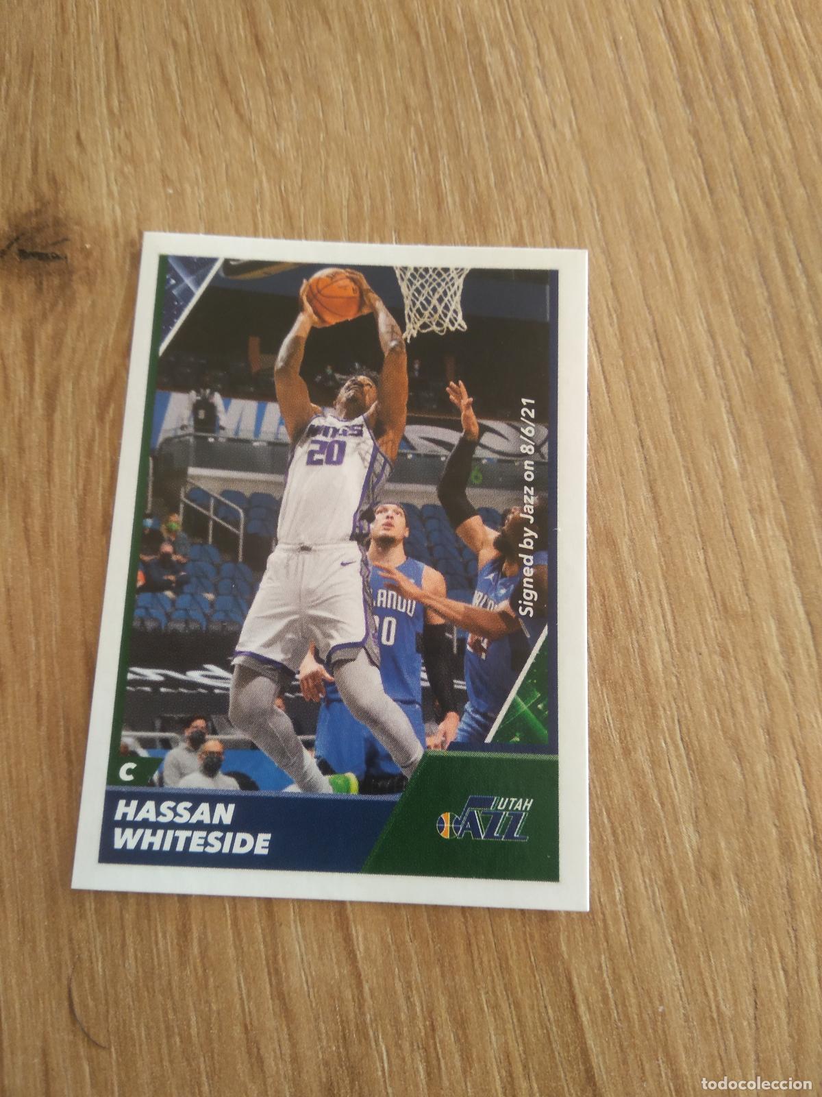 Cartes &agrave; collectionner de Football: 493 HASSAN WHITESIDE UTAH JAZZ CROMO PANINI BASKET BALONCESTO 2021-2022 NBA 21-22