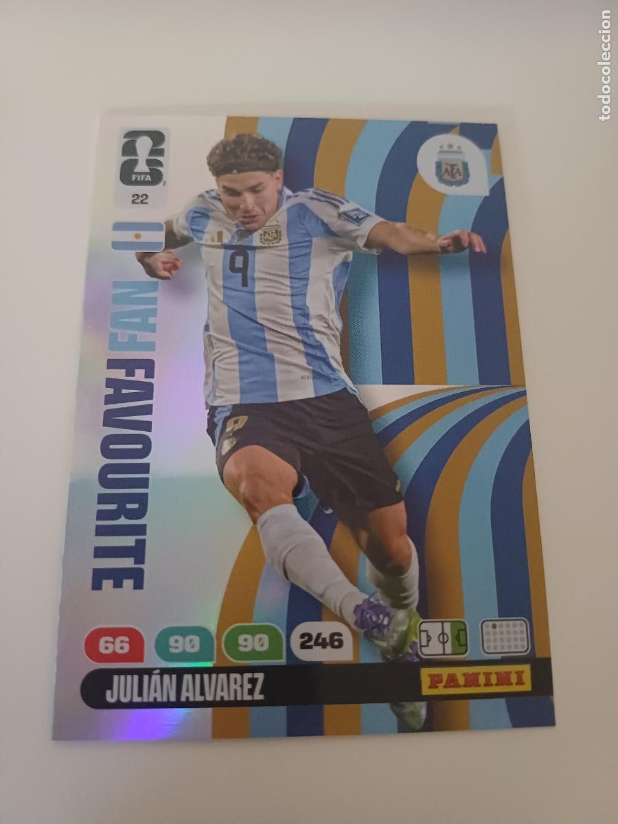 Cartes &agrave; collectionner de Football: 022 - ARG01 - Juli&aacute;n Alvarez / Argentina