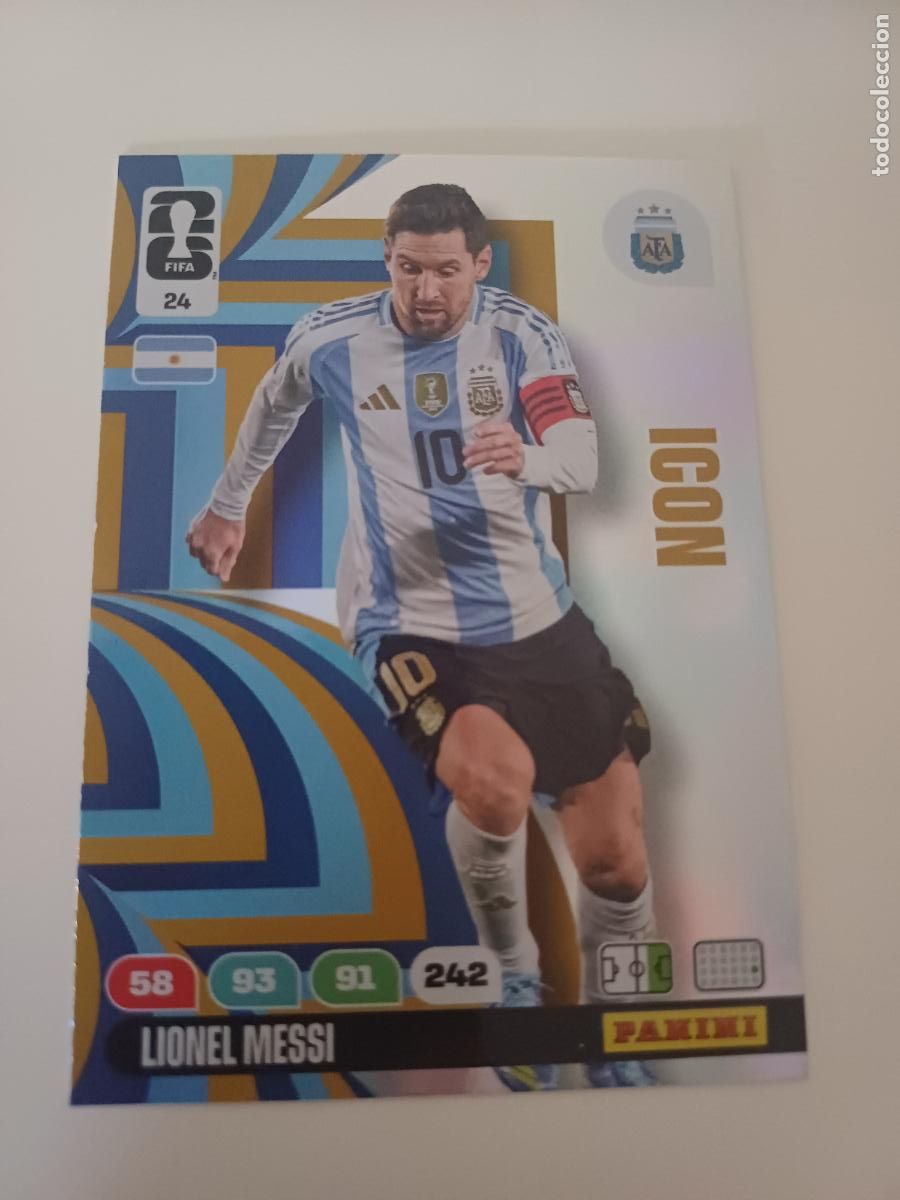 Cartes &agrave; collectionner de Football: 024 - ARG03 - Lionel Messi / Argentina
