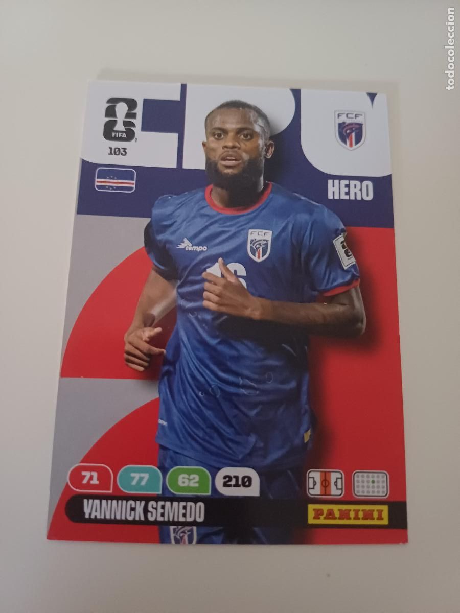Cartes &agrave; collectionner de Football: 103 - CPV10 - Yannick Semedo / Cape Verde