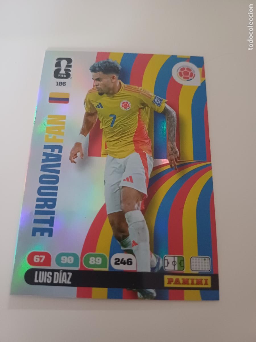 Cartes &agrave; collectionner de Football: 106 - COL01 - Luis D&iacute;az / Colombia