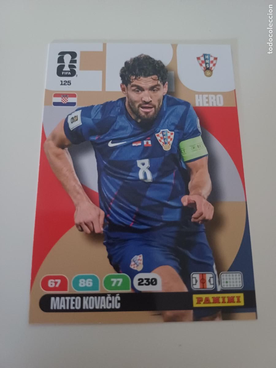 Cromos de Futebol: 125 - CRO08 - Mateo Kova?i? / Croatia