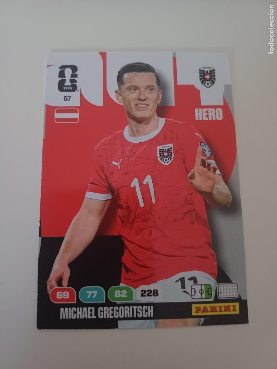 Cromos de Futebol: 057 - AUT12 - Michael Gregoritsch / Austria