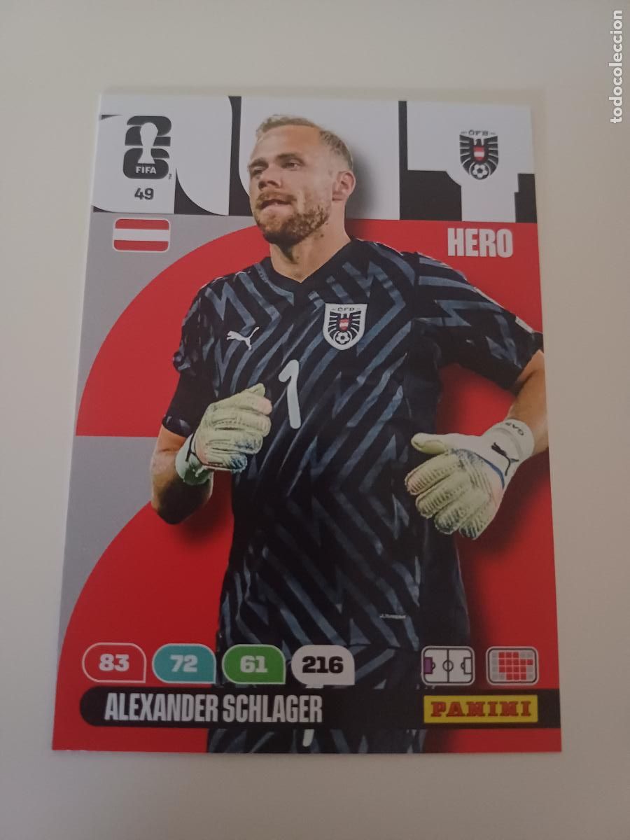 Cromos de Futebol: 049 - AUT04 - Alexander Schlager / Austria