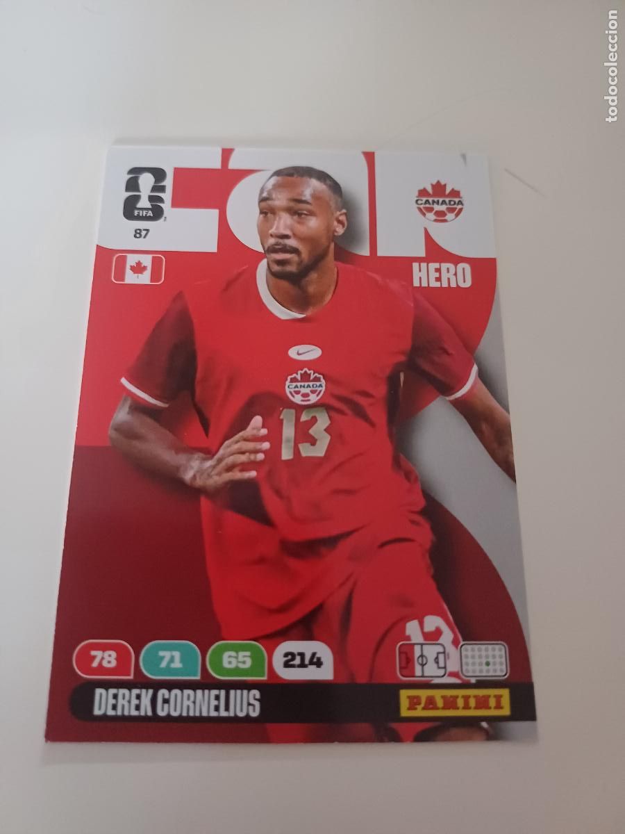 Cromos de F&uacute;tbol: 087 - CAN06 - Derek Cornelius / Canada