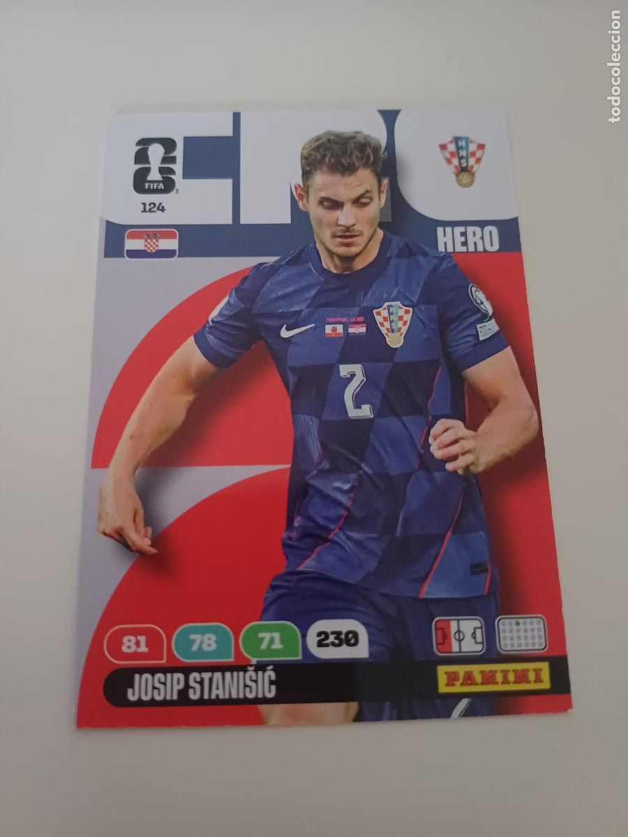 Cromos de F&uacute;tbol: 124 - CRO07 - Josip Stani�i? / Croatia