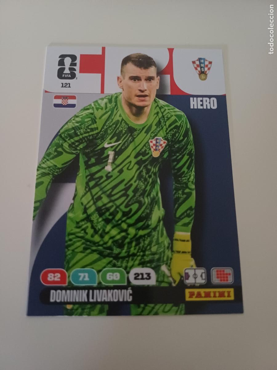 Cromos de F&uacute;tbol: 121 - CRO04 - Dominik Livakovi? / Croatia