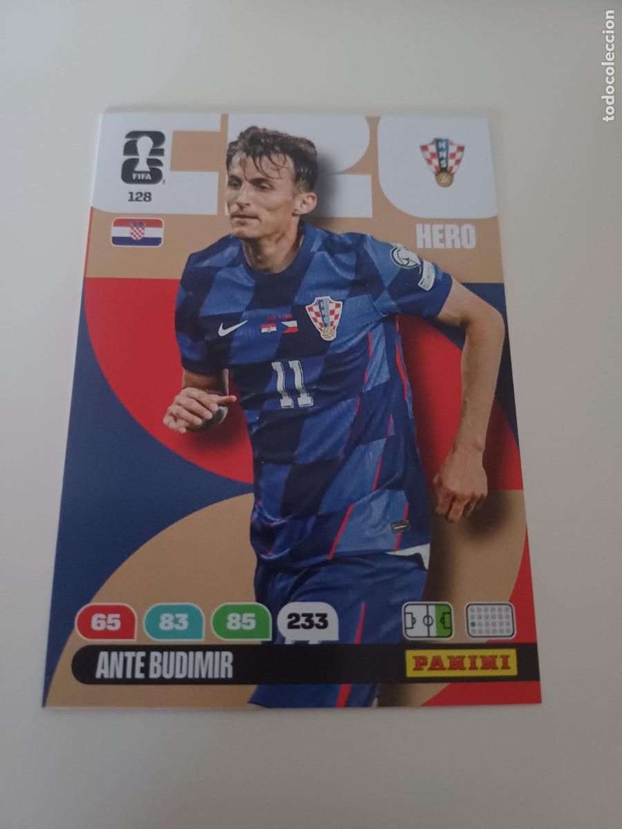Cromos de F&uacute;tbol: 128 - CRO11 - Ante Budimir / Croatia