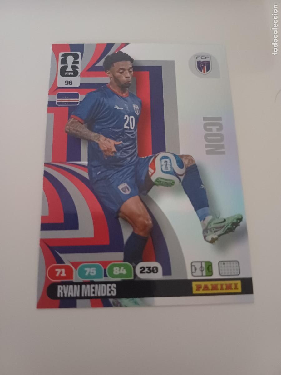 Cromos de F&uacute;tbol: 096 - CPV03 - Ryan Mendes / Cape Verde