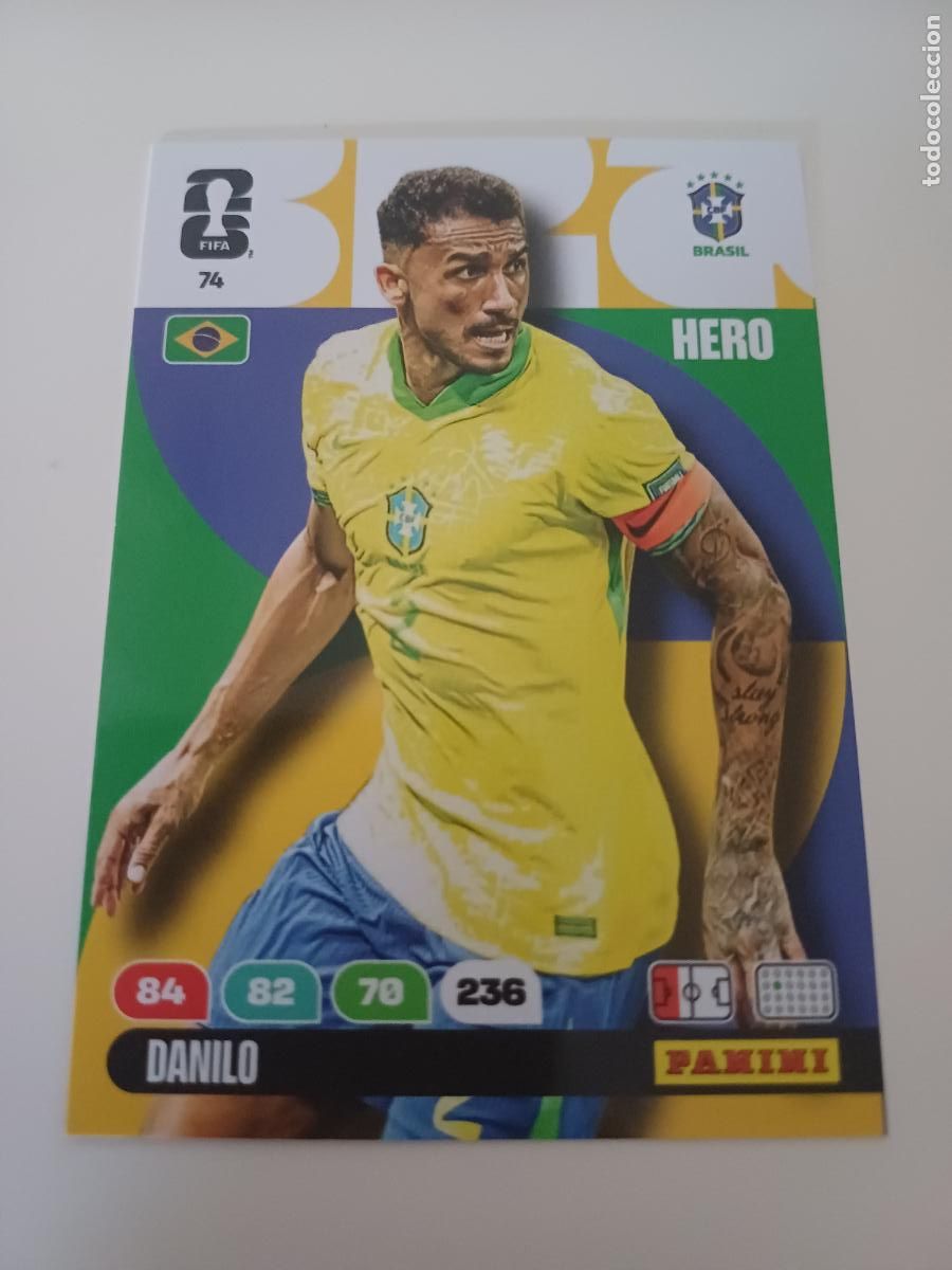 Cromos de F&uacute;tbol: 074 - BRA05 - Danilo / Brazil