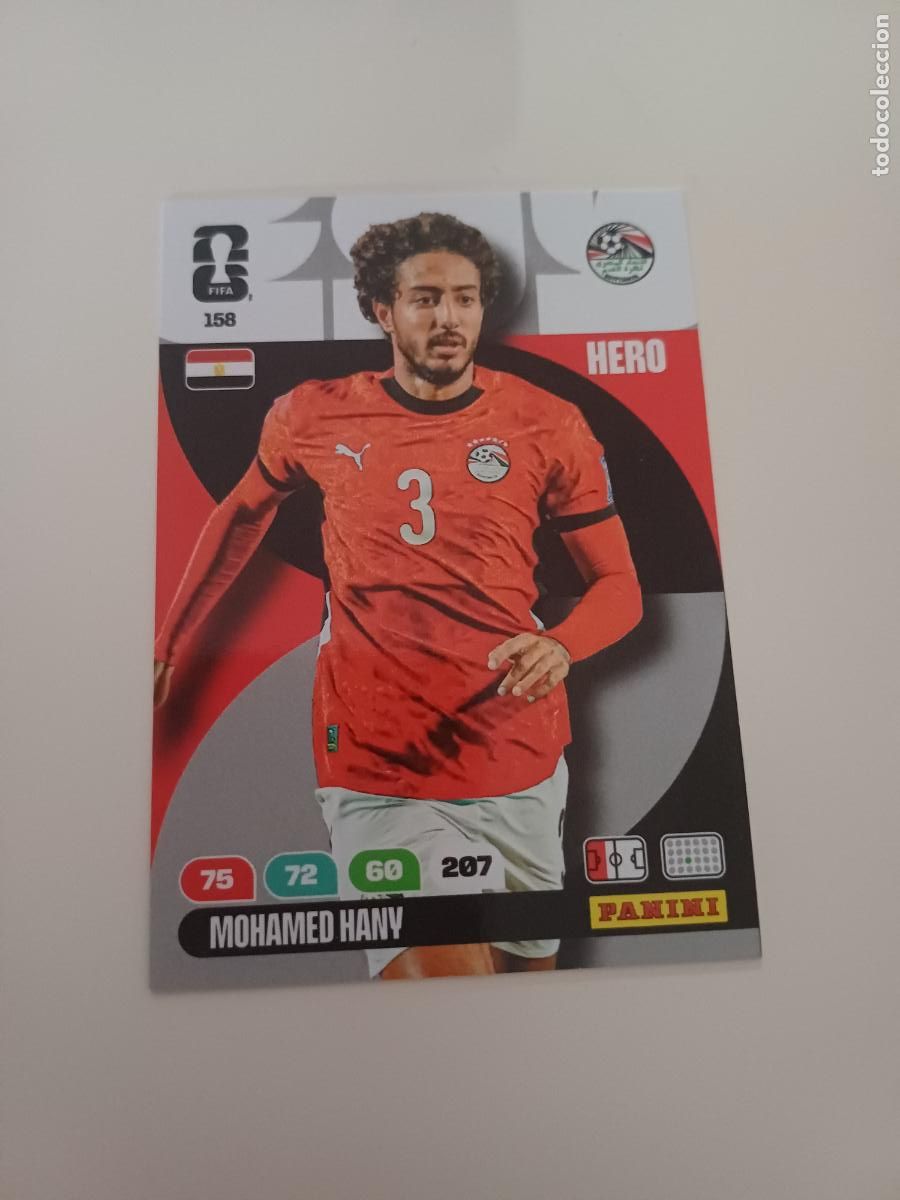 Cromos de F&uacute;tbol: 158 - EGY05 - Mohamed Hany / Egypt