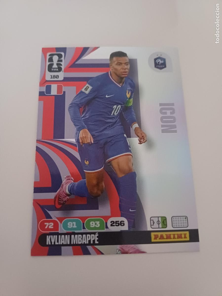 Cromos de F&uacute;tbol: 180 - FRA03 - Kylian Mbapp&eacute; / France
