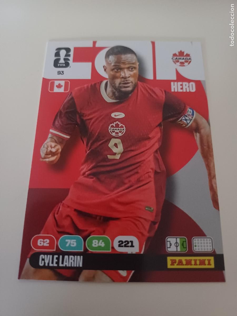 Cartes &agrave; collectionner de Football: 093 - CAN12 - Cyle Larin / Canada