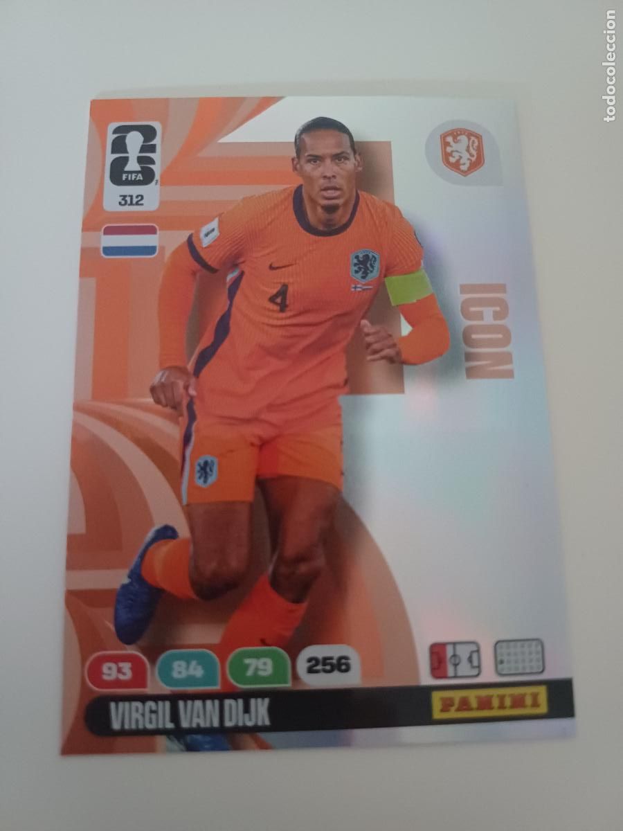 Cromos de Futebol: 312 - NED03 - Virgil van Dijk / Netherlands