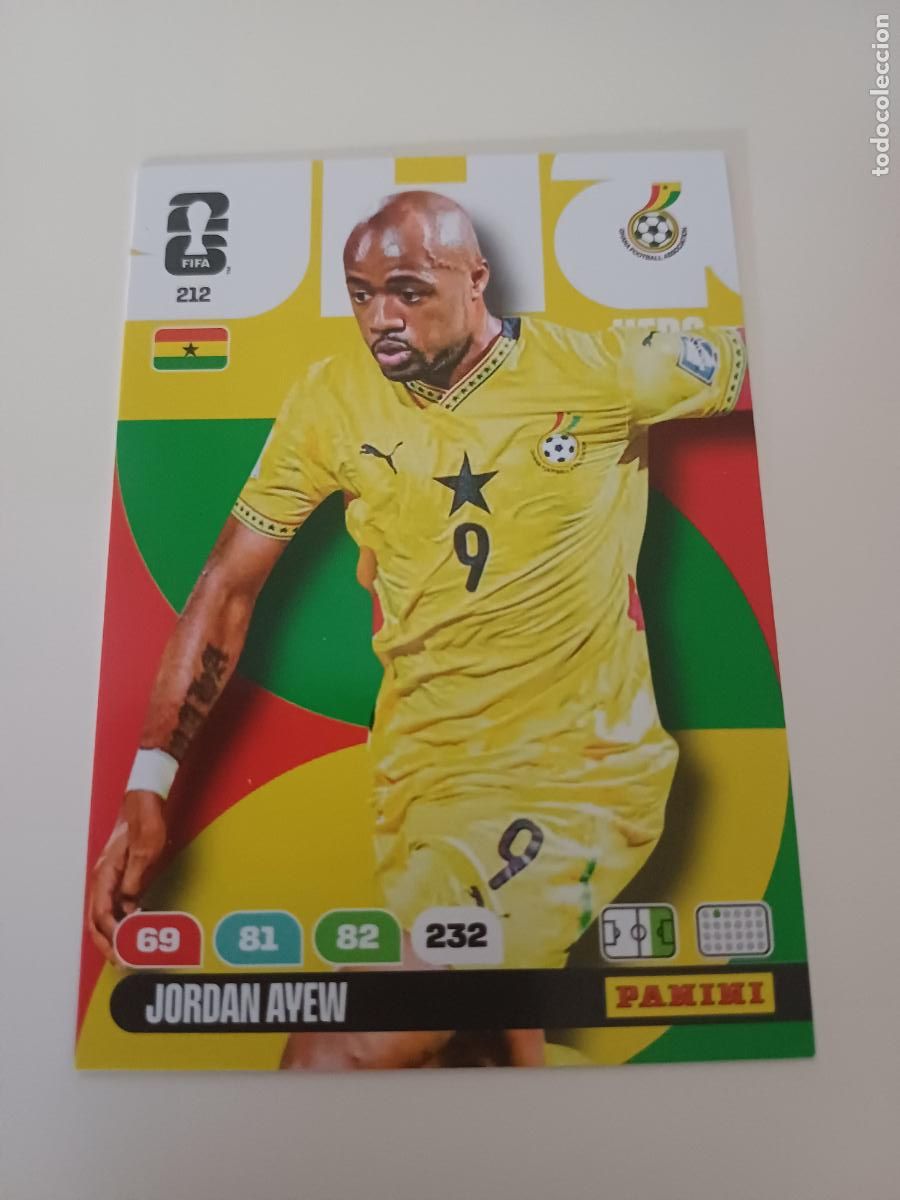 Cromos de Futebol: 212 - GHA11 - Jordan Ayew / Ghana