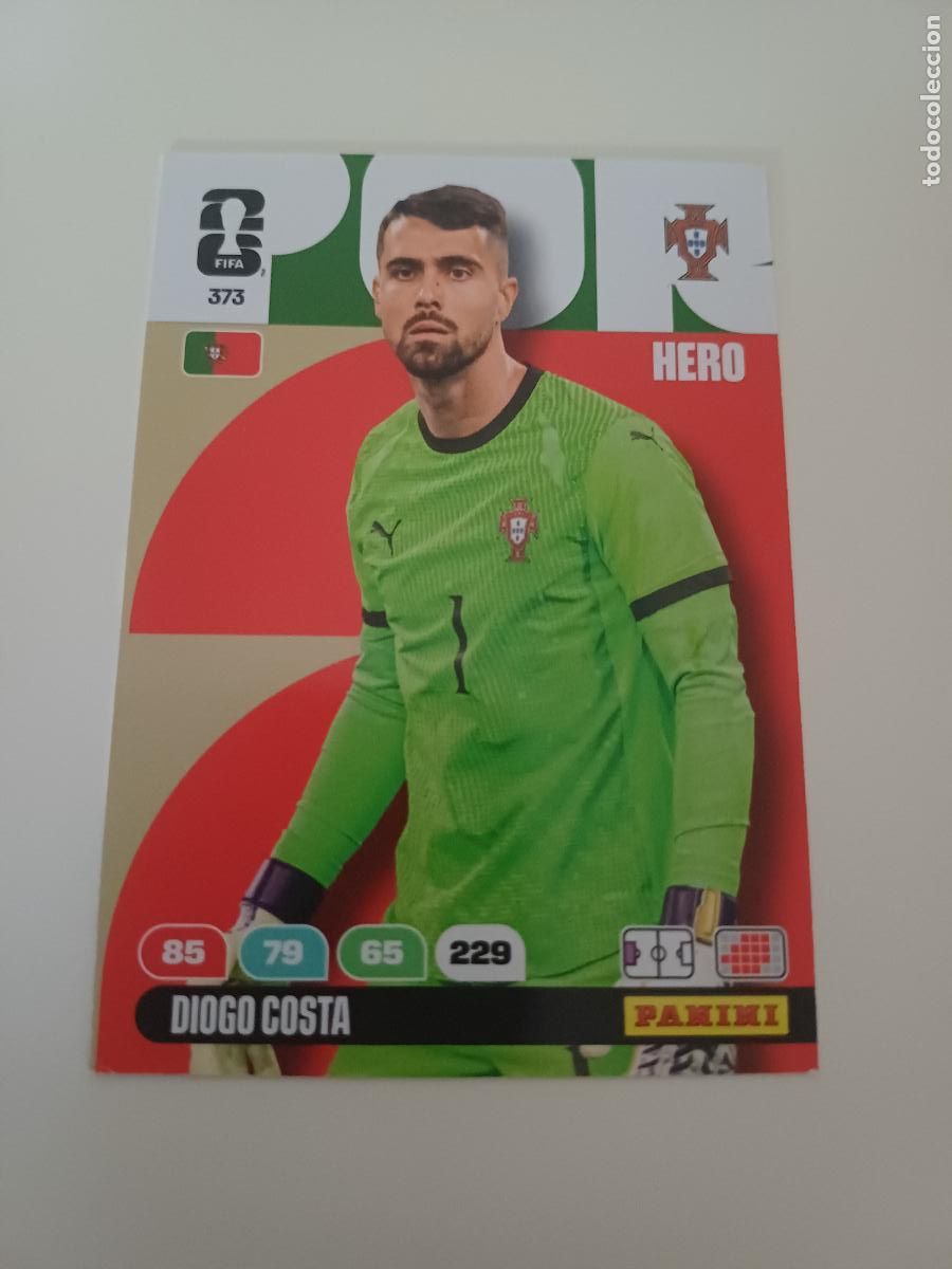 Cromos de Futebol: 373 - POR04 - Diogo Costa / Portugal
