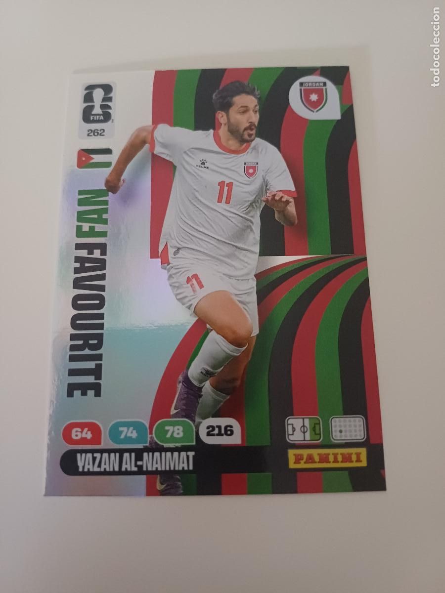 Cromos de Futebol: 262 - JOR01 - Yazan Al-Naimat / Jordan