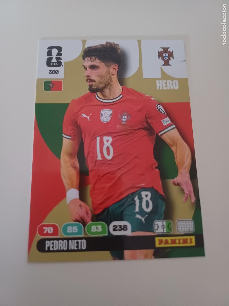 Cromos de Futebol: 380 - POR11 - Pedro Neto / Portugal