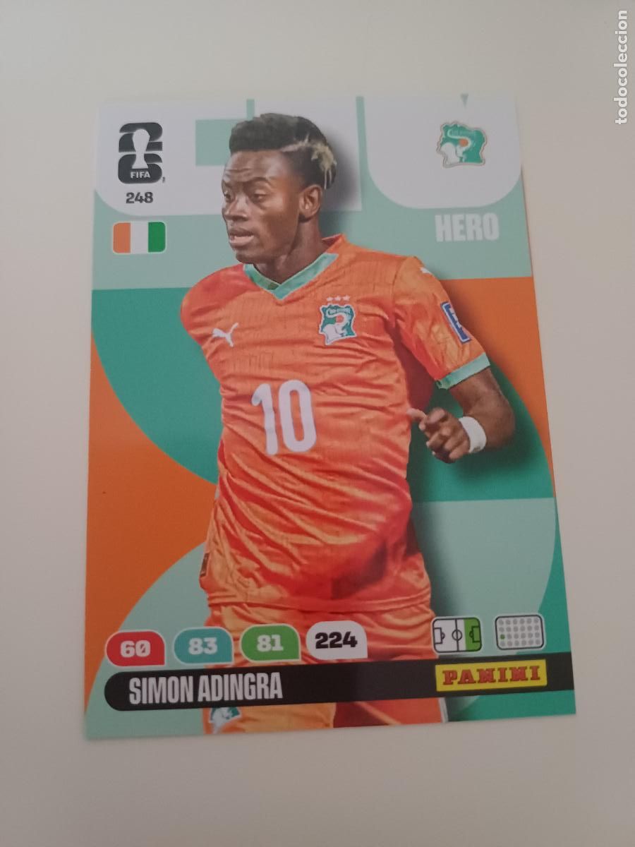 Cromos de Futebol: 248 - CIV11 - Simon Adingra / Ivory Coast