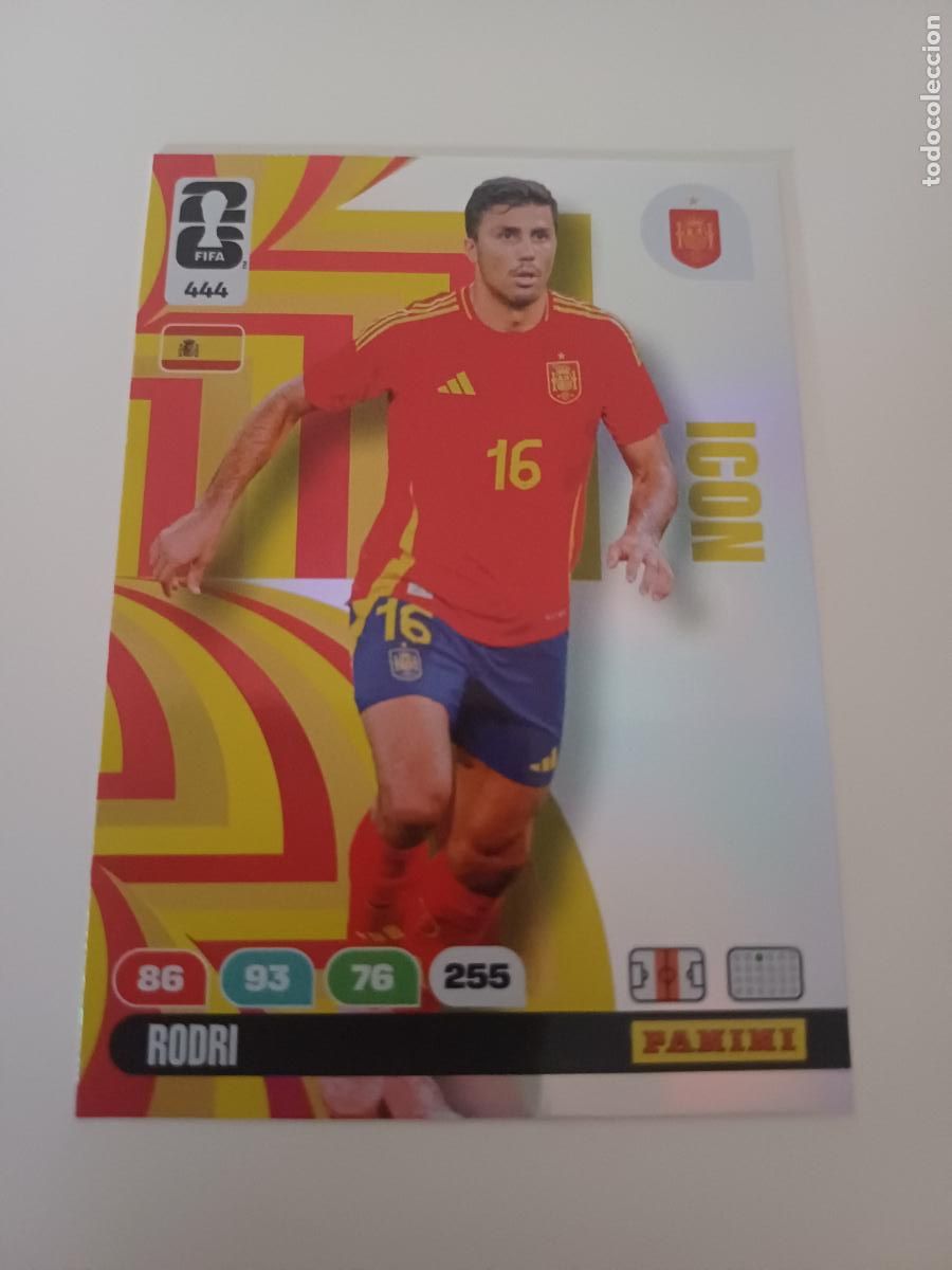 Cromos de Futebol: 444 - ESP03 - Rodri / Spain