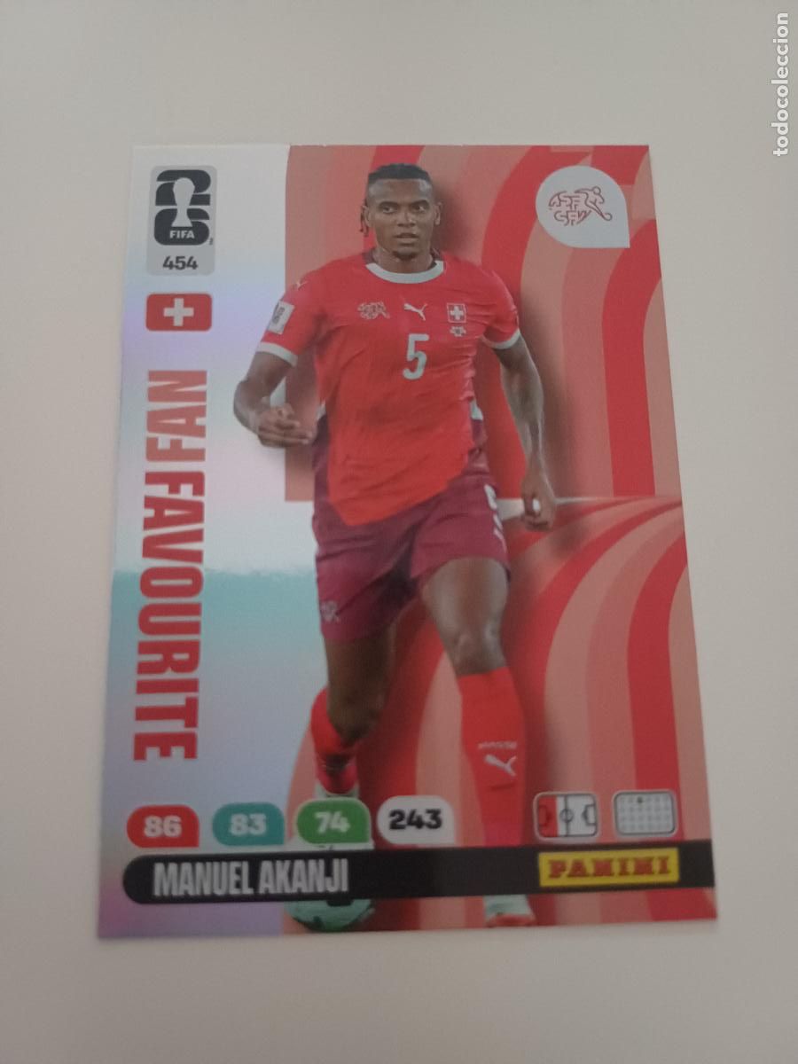 Cromos de Futebol: 454 - SUI01 - Manuel Akanji / Switzerland