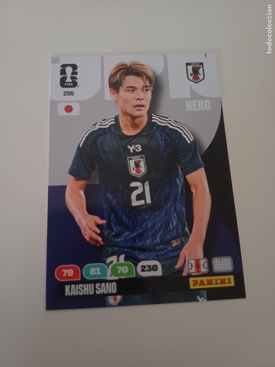 Cromos de Futebol: 255 - JPN06 - Kaishu Sano / Japan