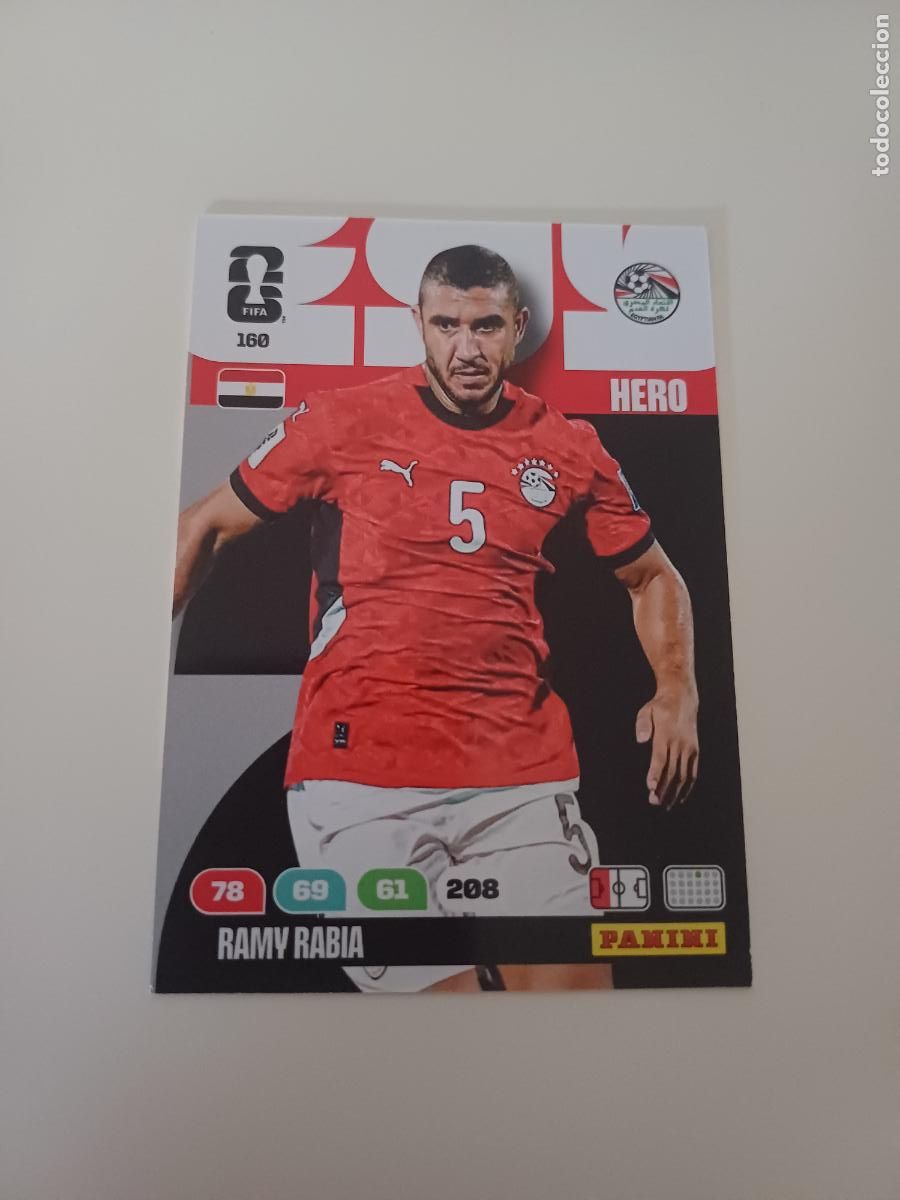 Cromos de Futebol: 160 - EGY07 - Ramy Rabia / Egypt