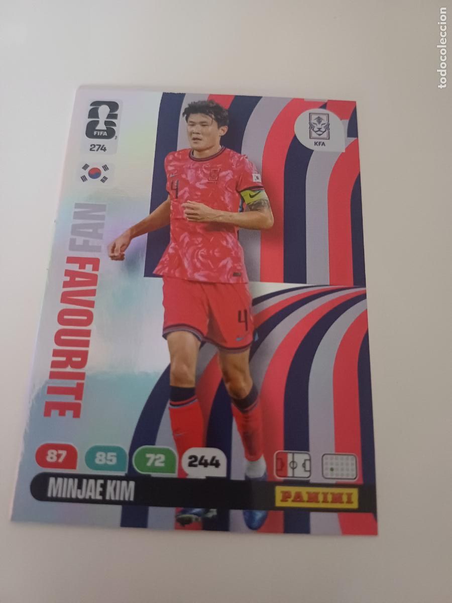 Cromos de Futebol: 274 - KOR01 - Minjae Kim / Korea Republic