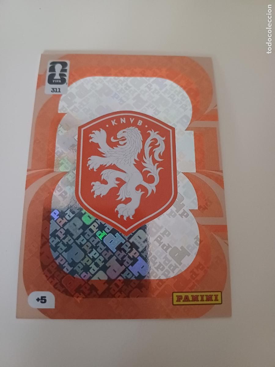 Cromos de Futebol: 311 - NED02 - Netherlands Logo / Netherlands