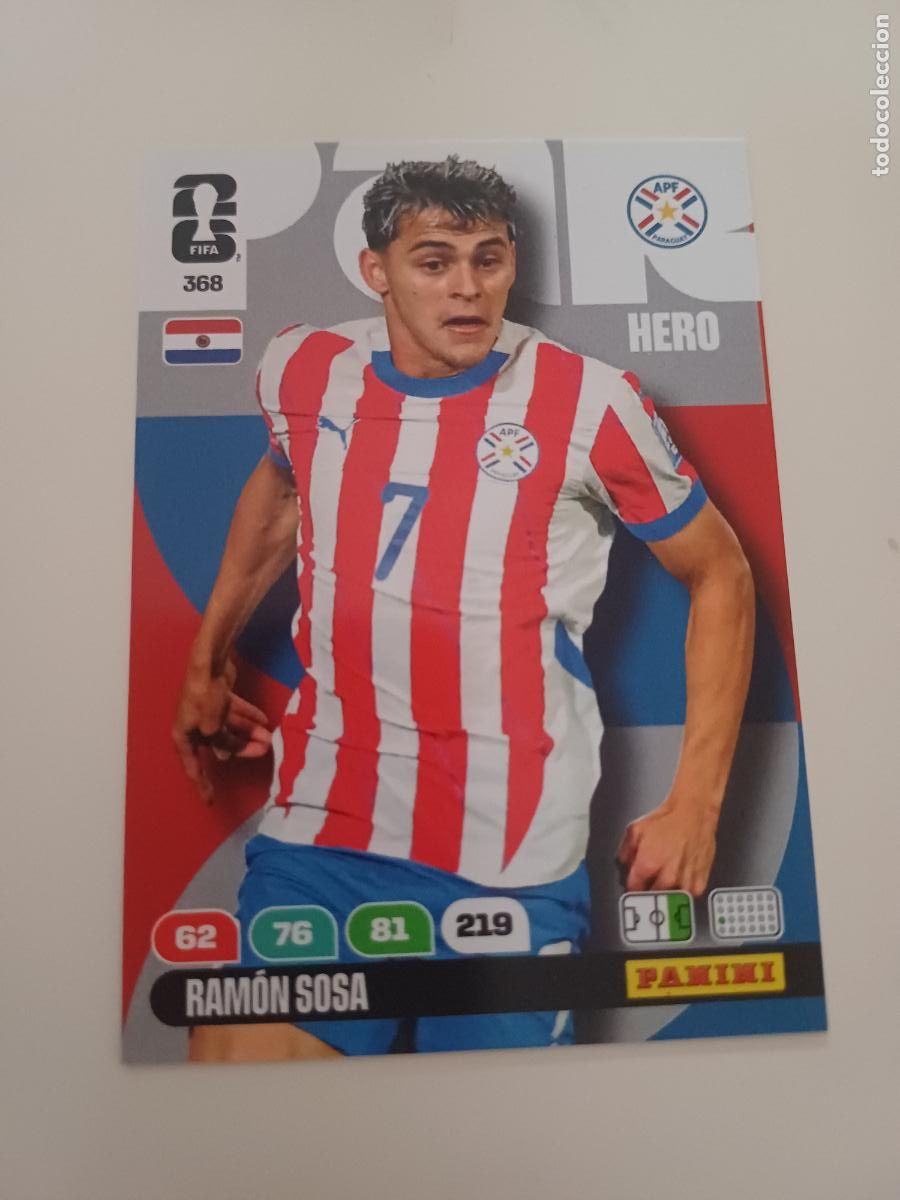 Figurine di Calcio: 368 - PAR11 - Ram&oacute;n Sosa / Paraguay