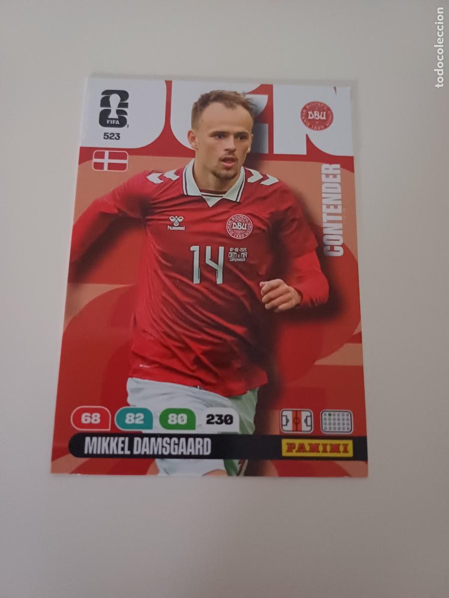 Cartes &agrave; collectionner de Football: 523 - CO10 - Mikkel Damsgaard / Denmark