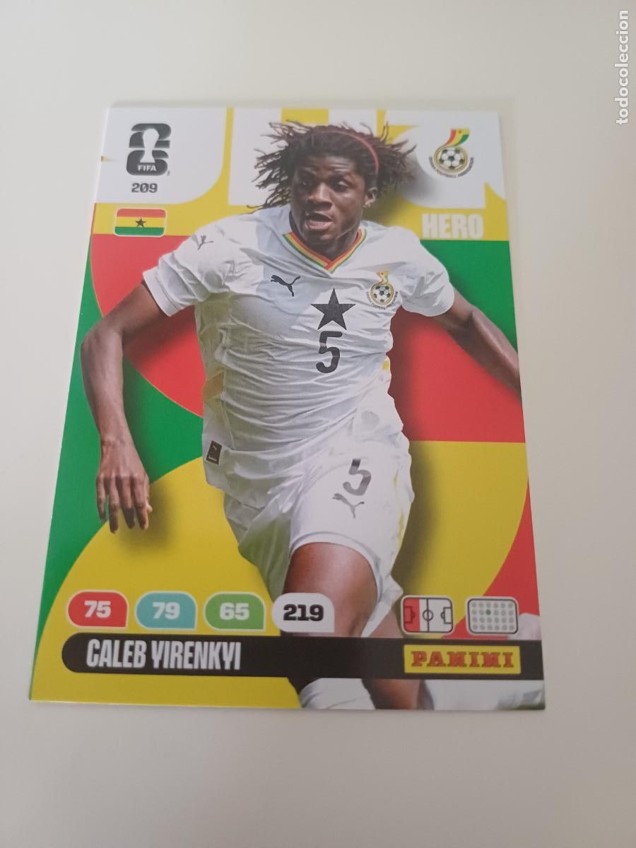 Cartes &agrave; collectionner de Football: 209 - GHA08 - Caleb Yirenkyi / Ghana