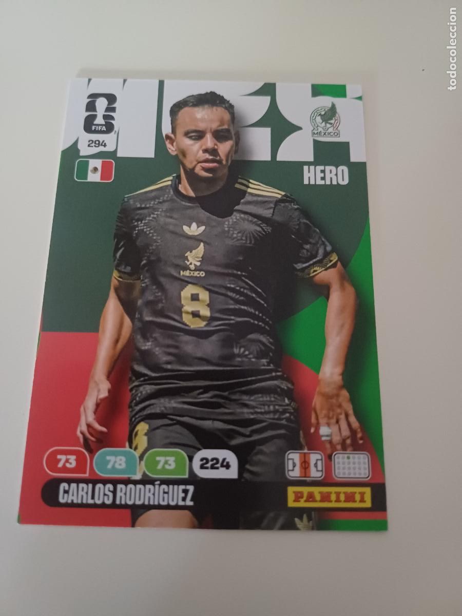 Figurine di Calcio: 294 - MEX09 - Carlos Rodr&iacute;guez / Mexico