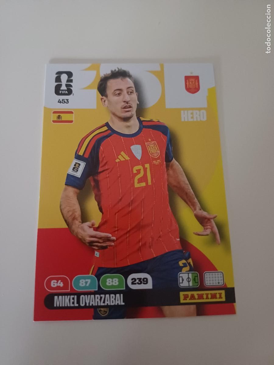 Football Stickers: 453 - ESP12 - Mikel Oyarzabal / Spain