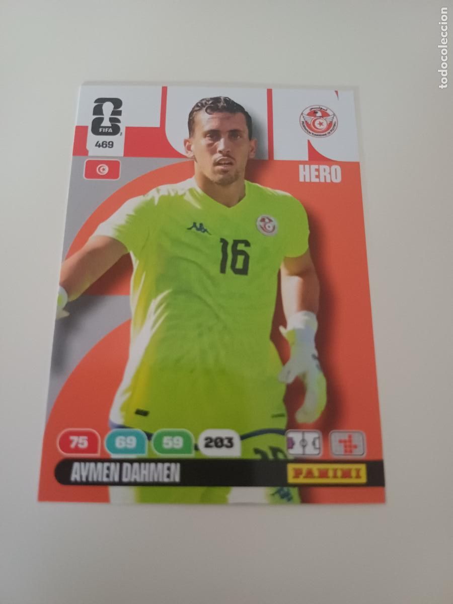 Football Stickers: 469 - TUN04 - Aymen Dahmen / Tunisia