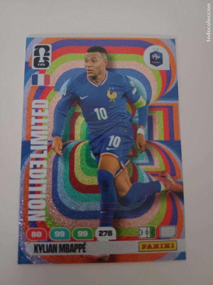 Football Stickers: EL FRA Kylian Mbappe